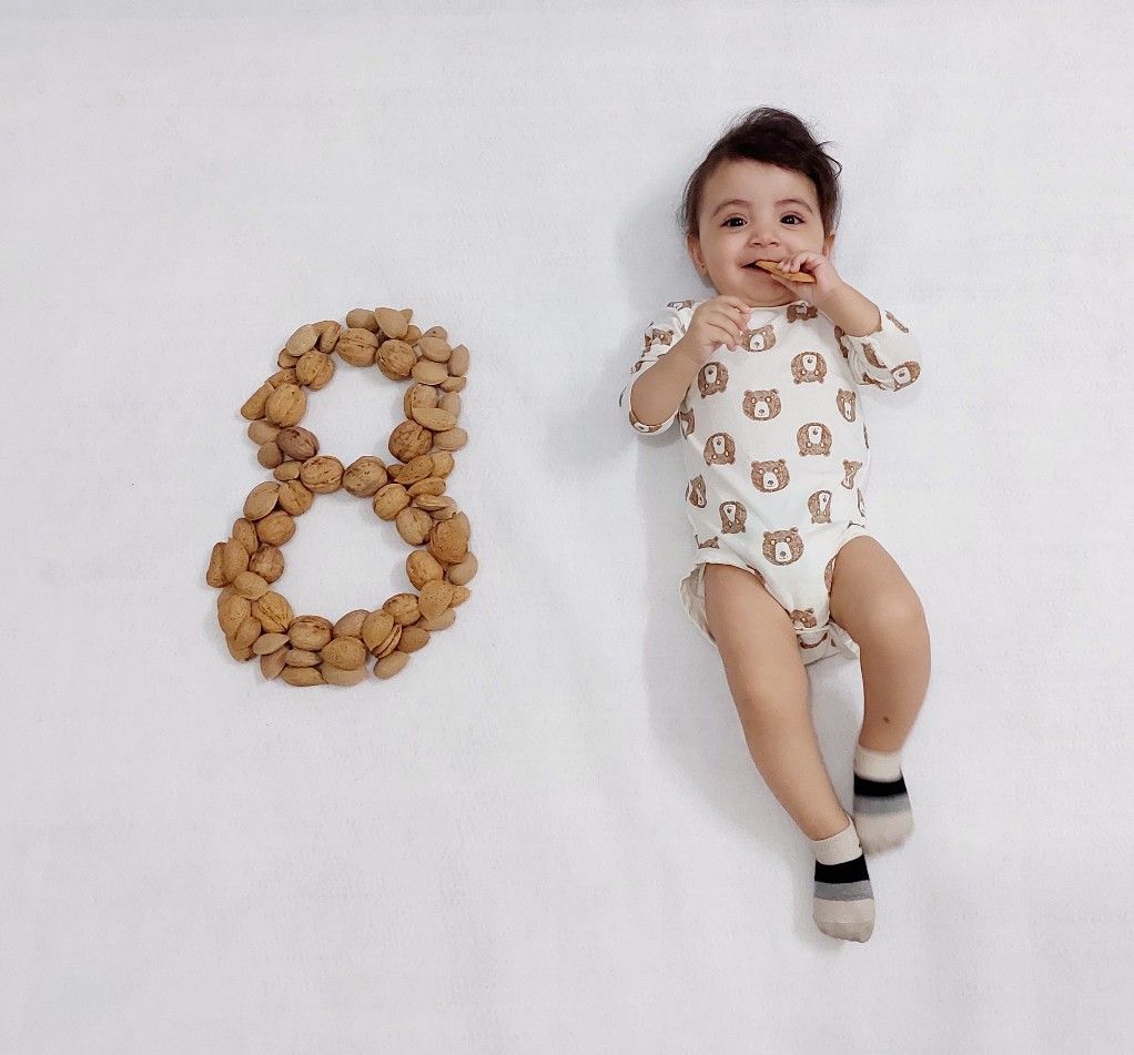 هشت ماهگی نوزاد جانان بزرگ منش