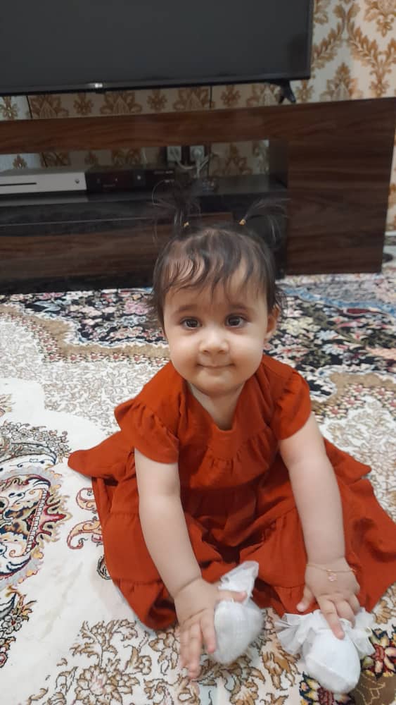 بیست و سه ماهگی کودک ارغوان