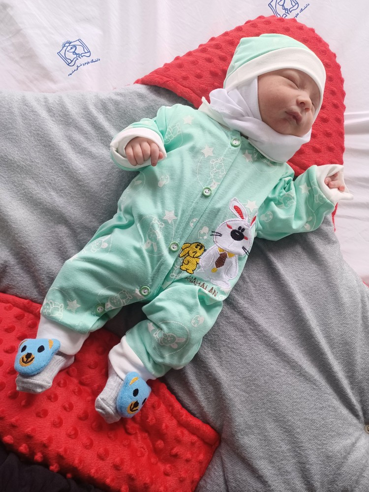 متولد شدن نوزاد سیدبرسام محمدی