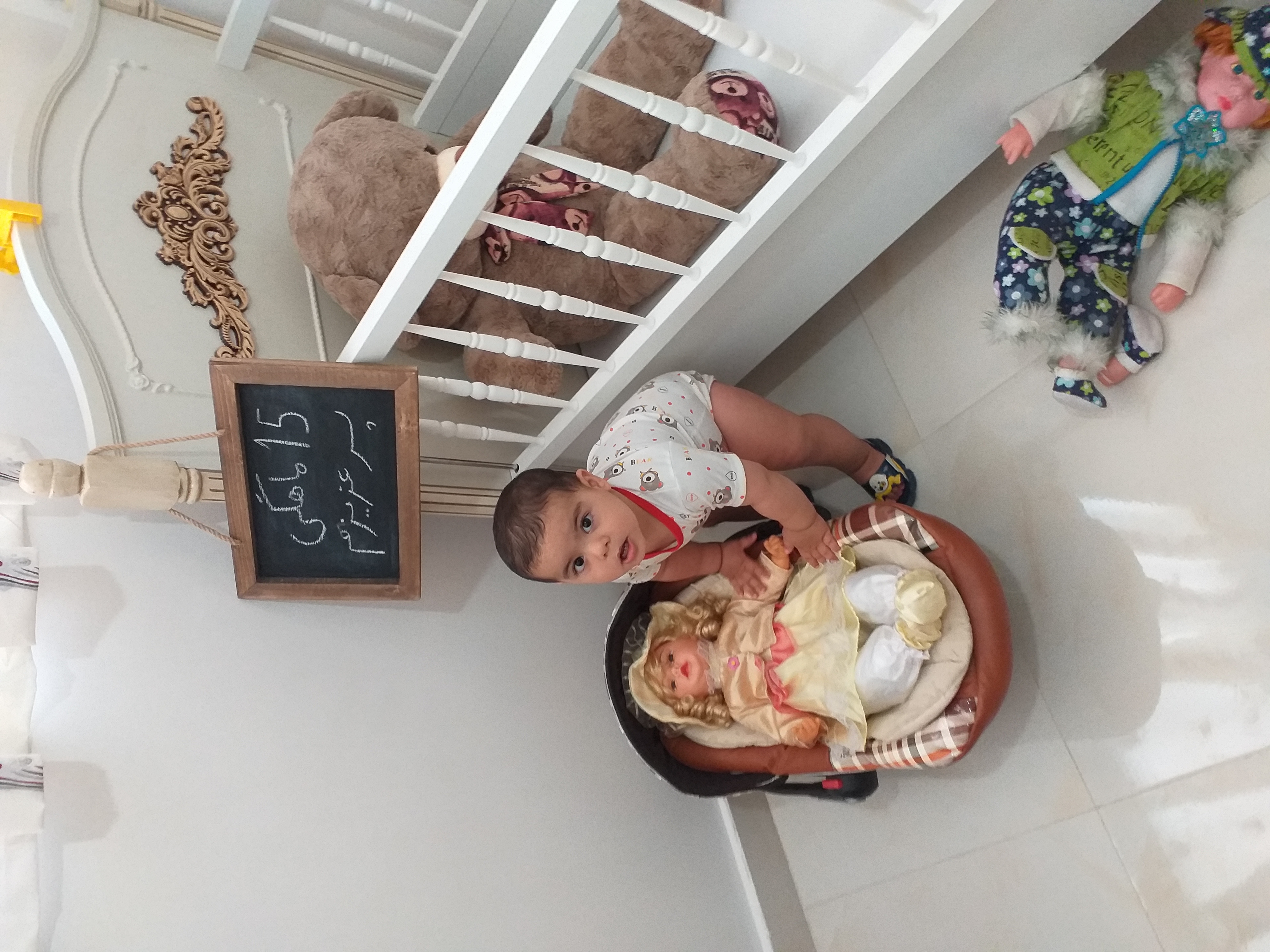 عکس نوزاد پسر محمدرضا محمدی