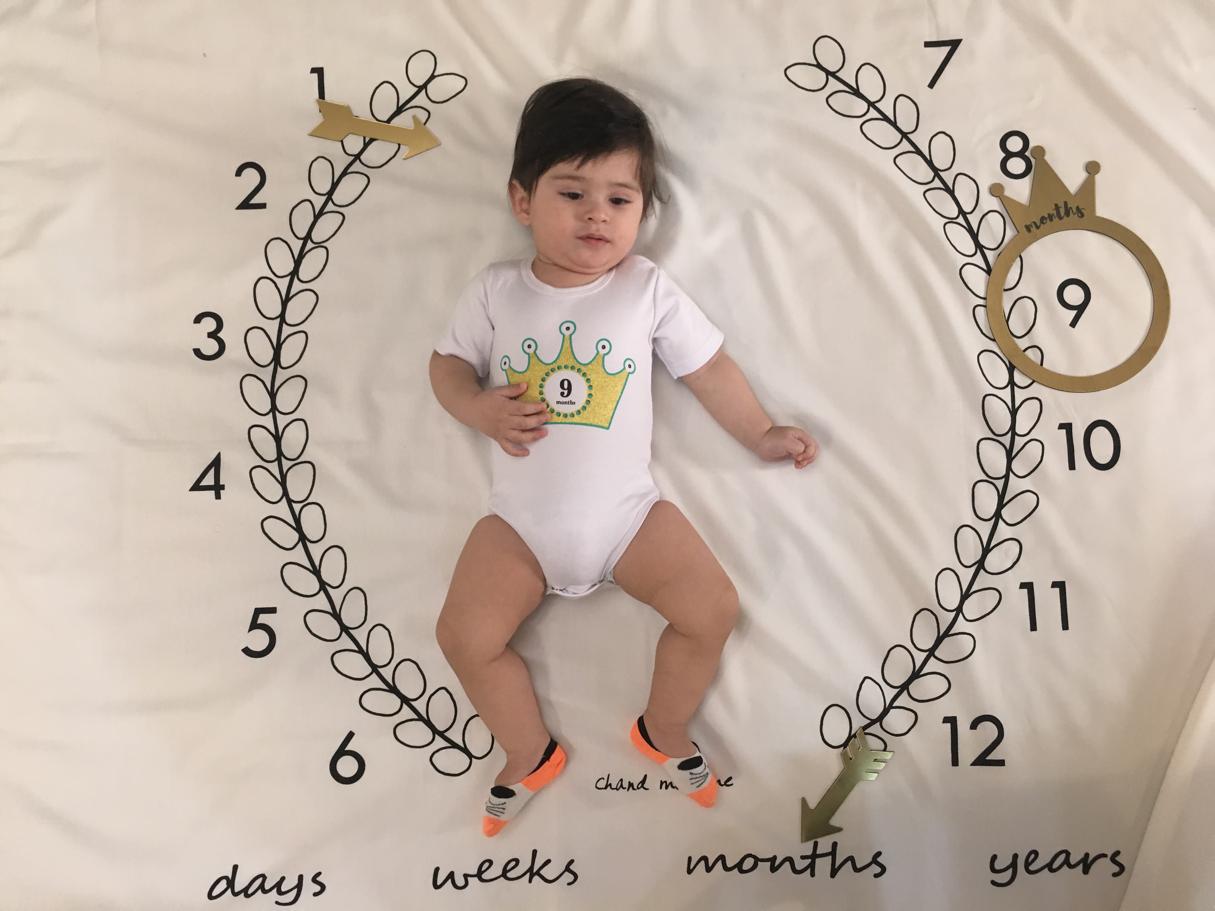 نه ماهگی نوزاد مهرسام طاهری