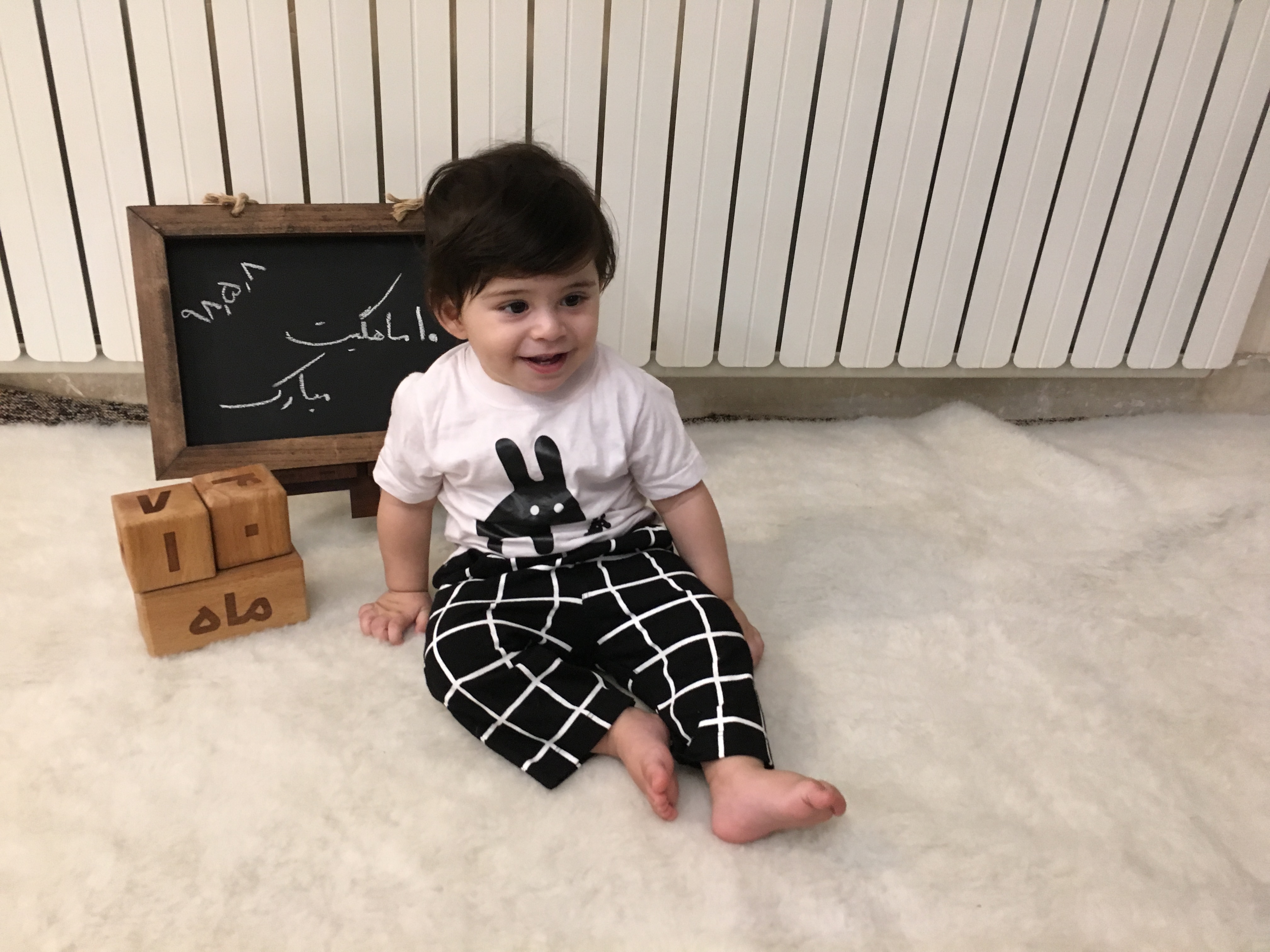 ده ماهگی نوزاد مهرسام طاهری