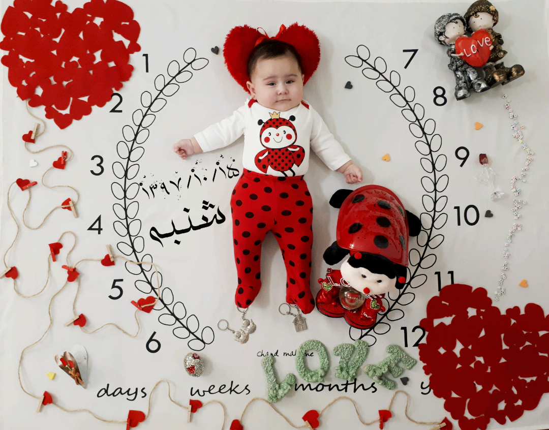 متولد شدن نوزاد فاطمه زهرا نزاکت گو