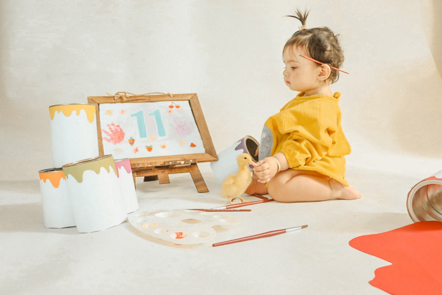 تم عکس پاییزی نوزاد نیلیا صدر