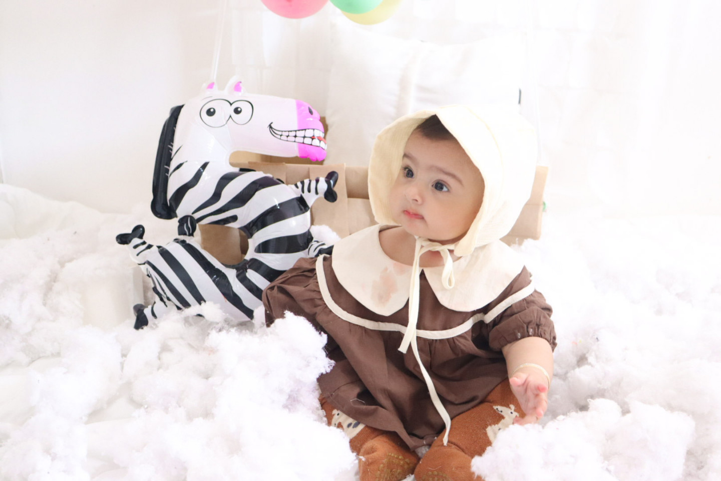 اولین نشستن نوزاد نیلیا صدر