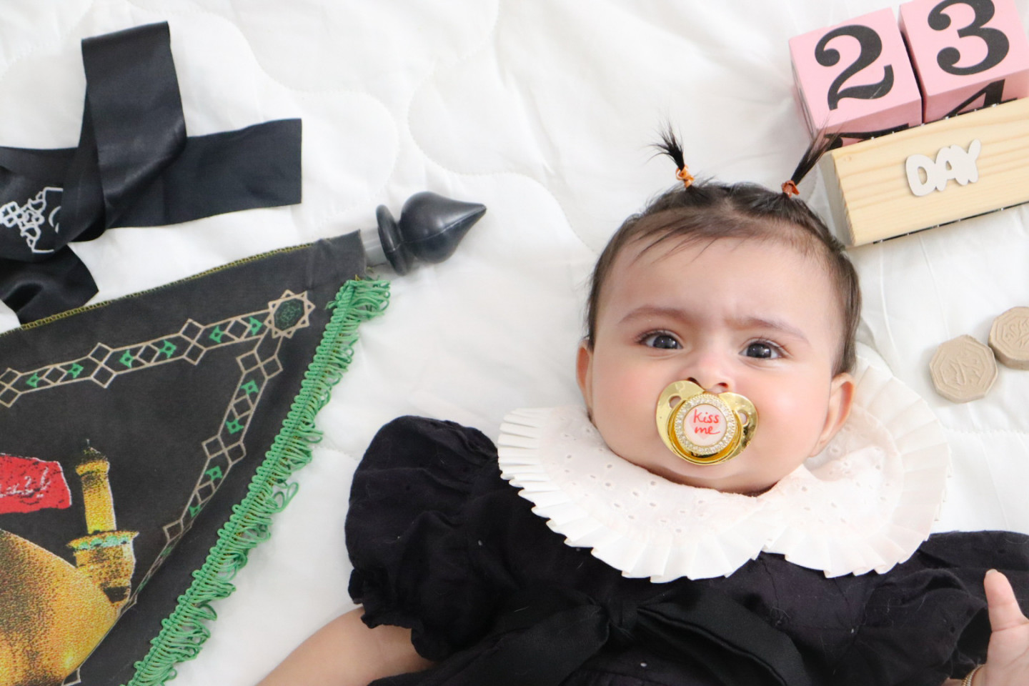 عکس نوزاد دختر نیلیا صدر