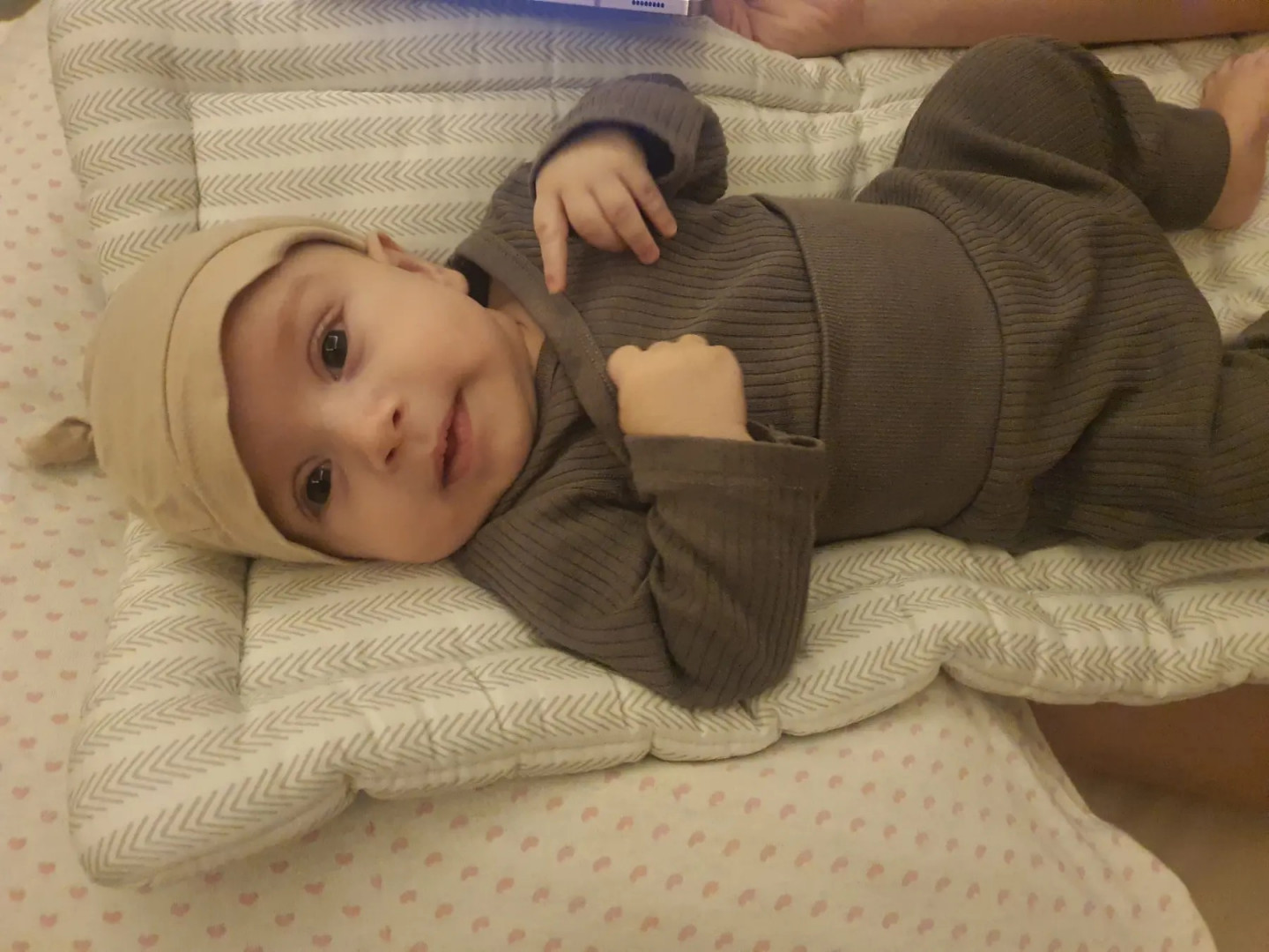 اولین خنده نوزاد لیام شکیباییان