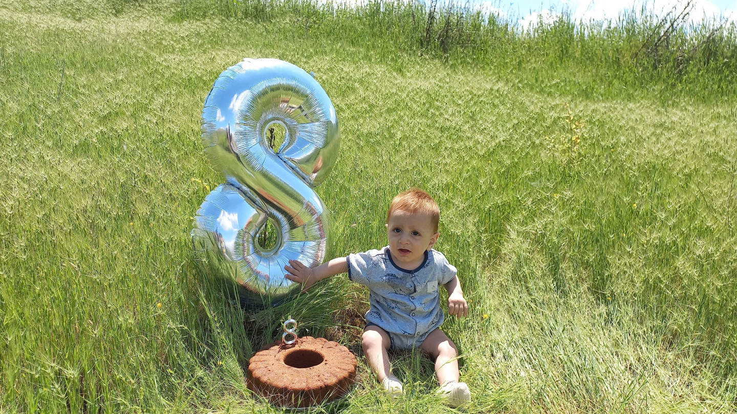 هشت ماهگی نوزاد دیار