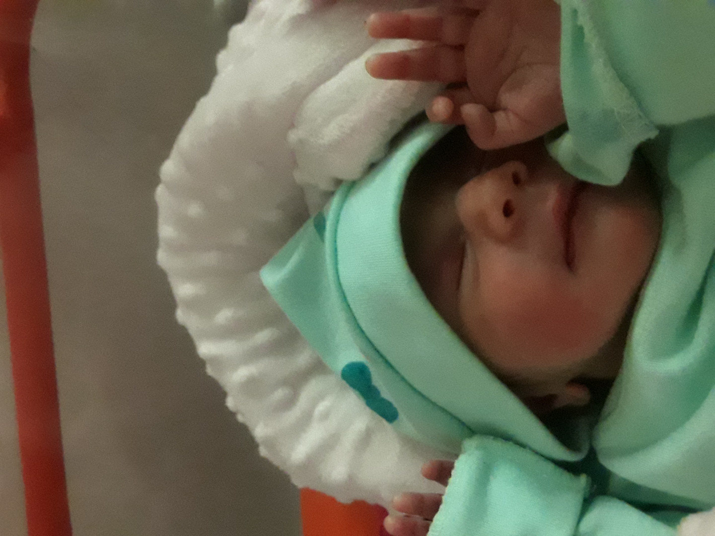 متولد شدن نوزاد زهراپاکی