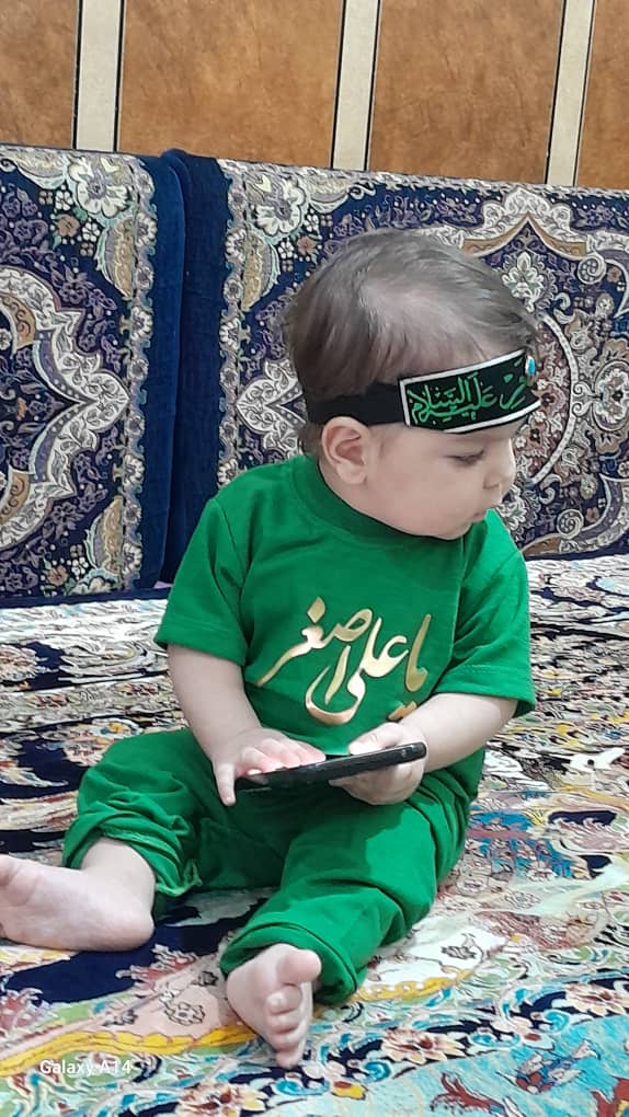 هفت ماهگی نوزاد محمد حزابی پور