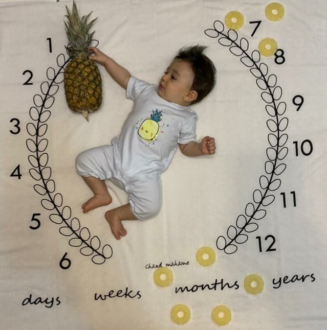 چهار‌دست و پا رفتن نوزاد اردلان سبحانی