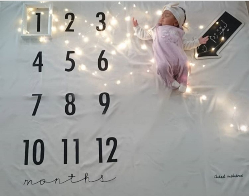 یک ماهگی نوزاد آمیتیس قاسمی