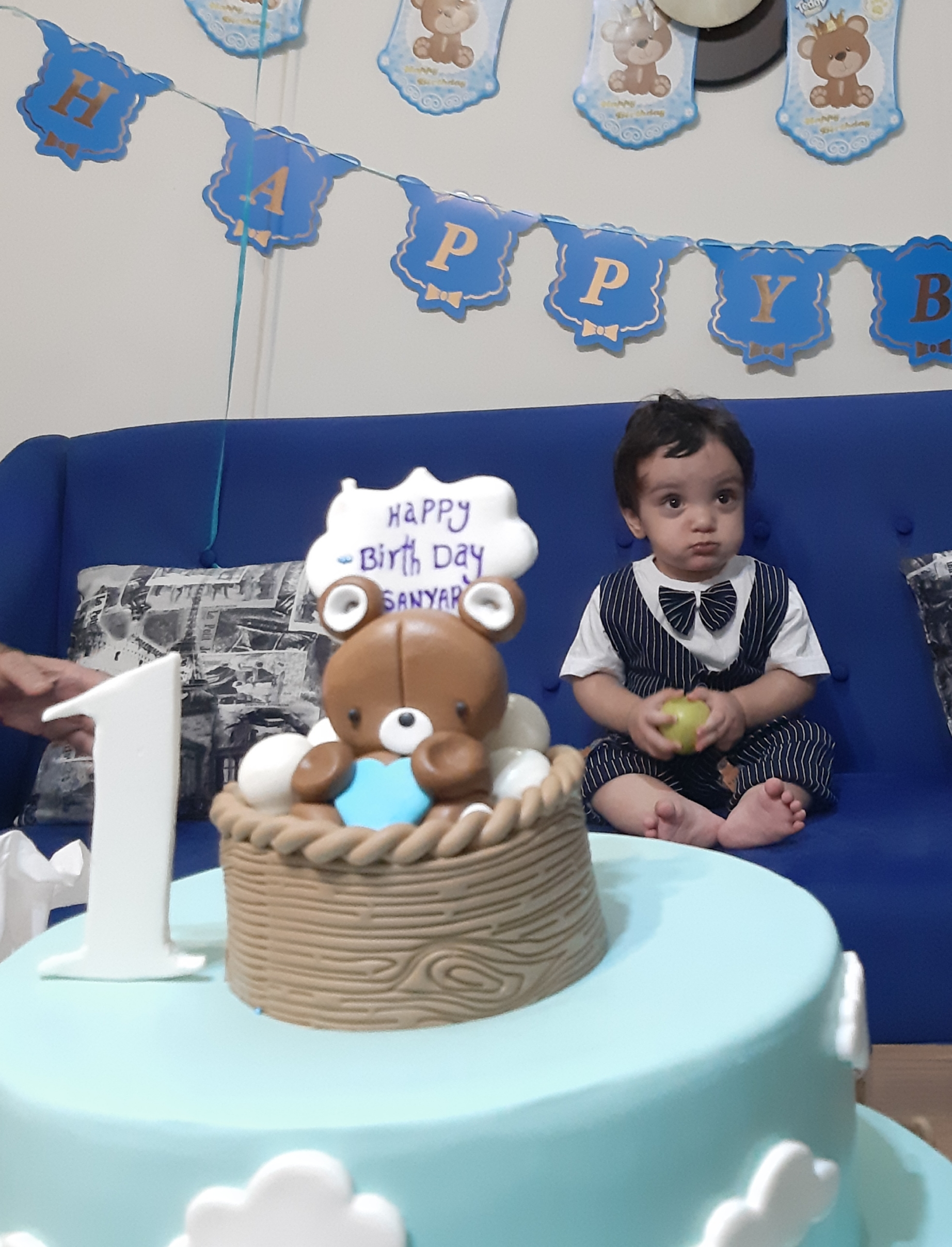 دوازده ماهگی نوزاد سید سانیار موسوی پور