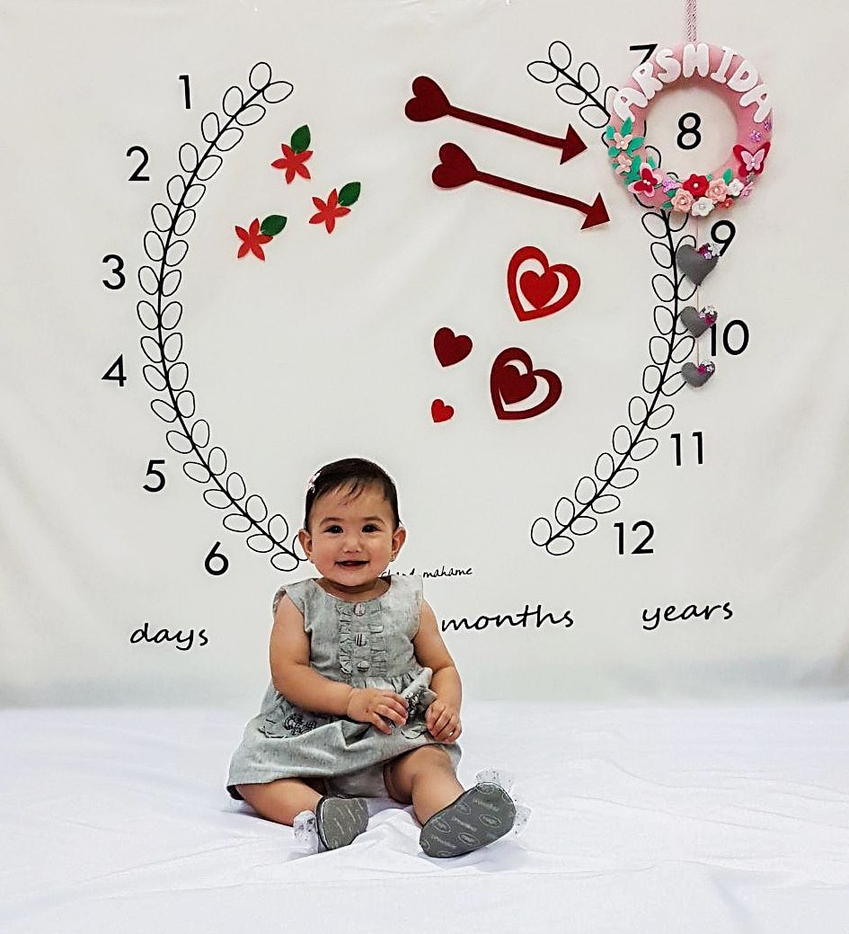 هشت ماهگی نوزاد آرشیدا افشار