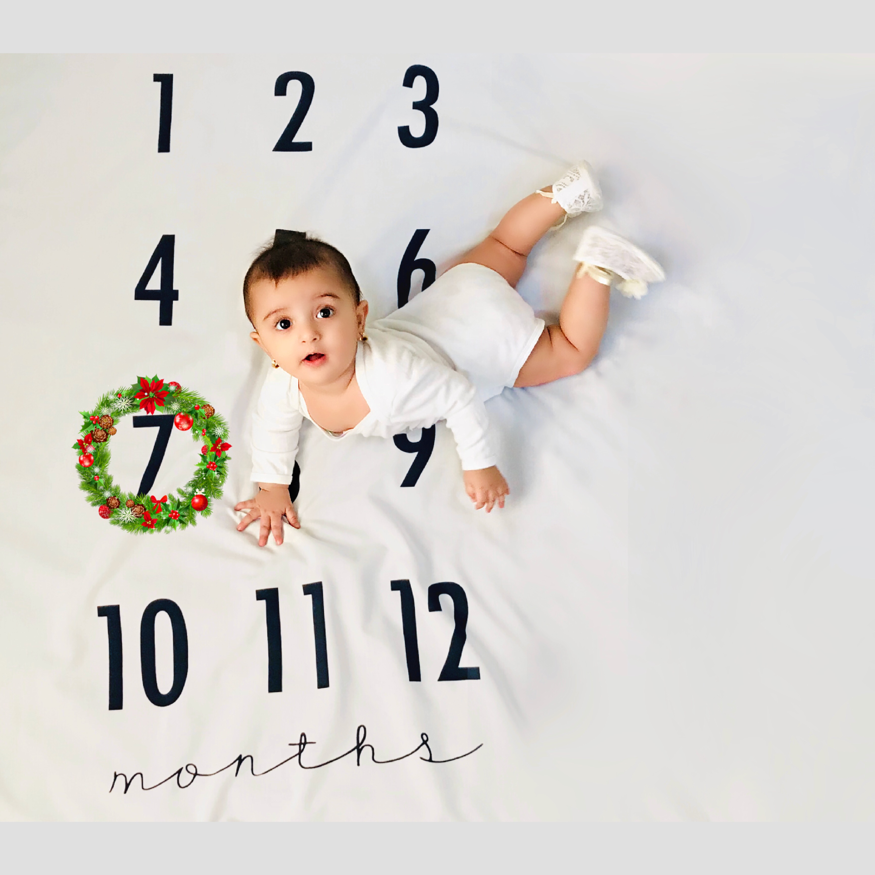 پارچه ماهگرد نوزاد طرح کلاسیک دلارام لطفي