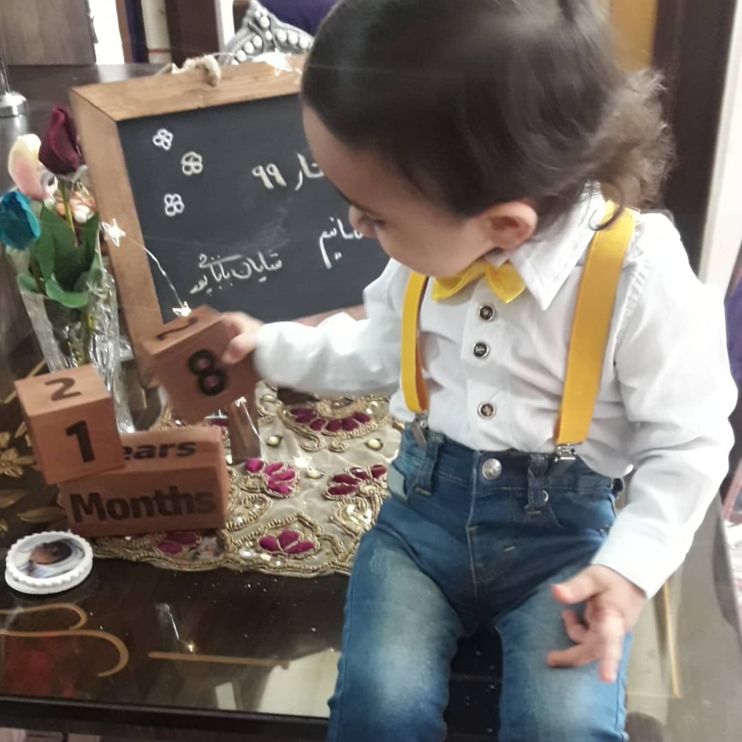 هجده ماهگی کودک شایان بابائی پور