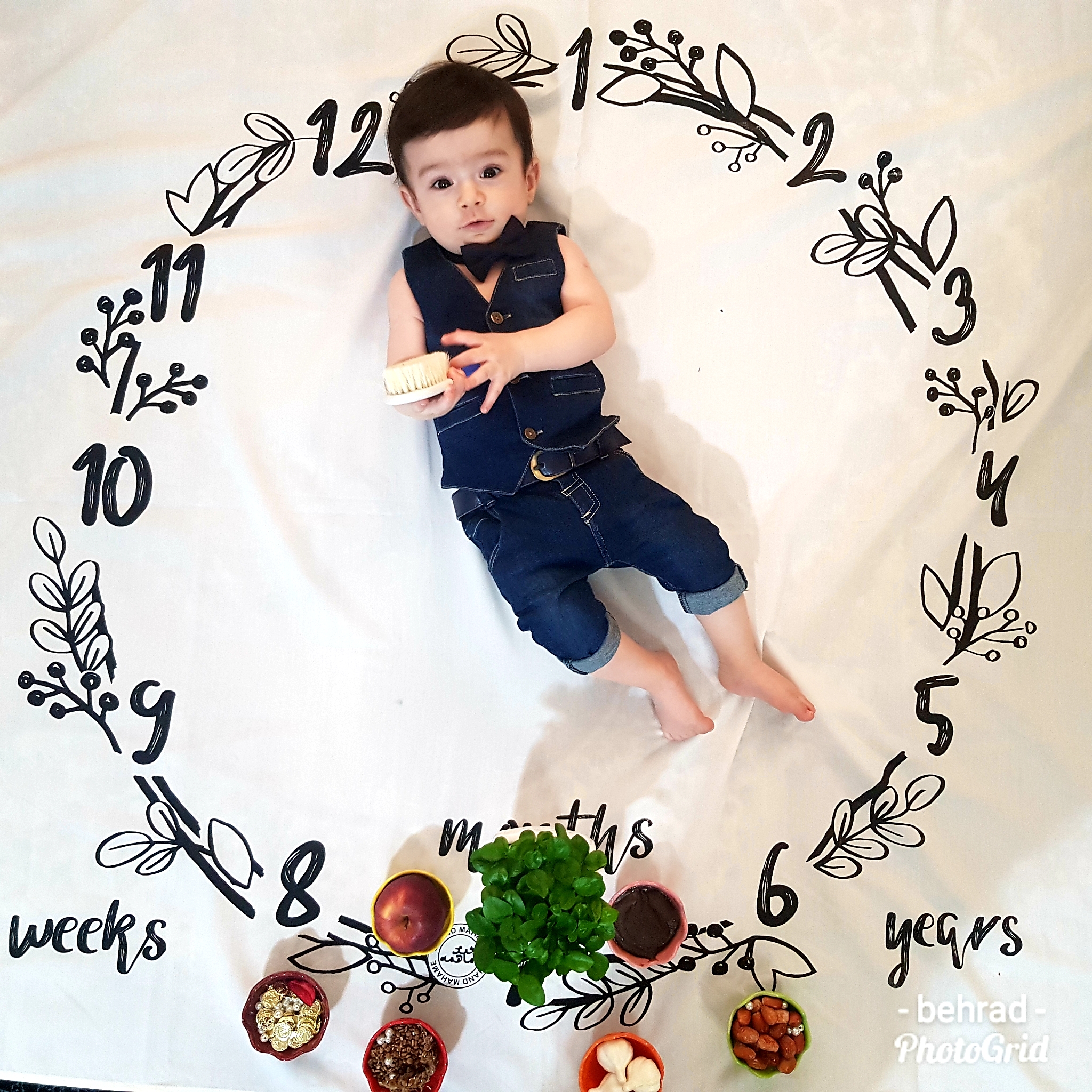 عکس نوزاد پسر بهراد رحمانی