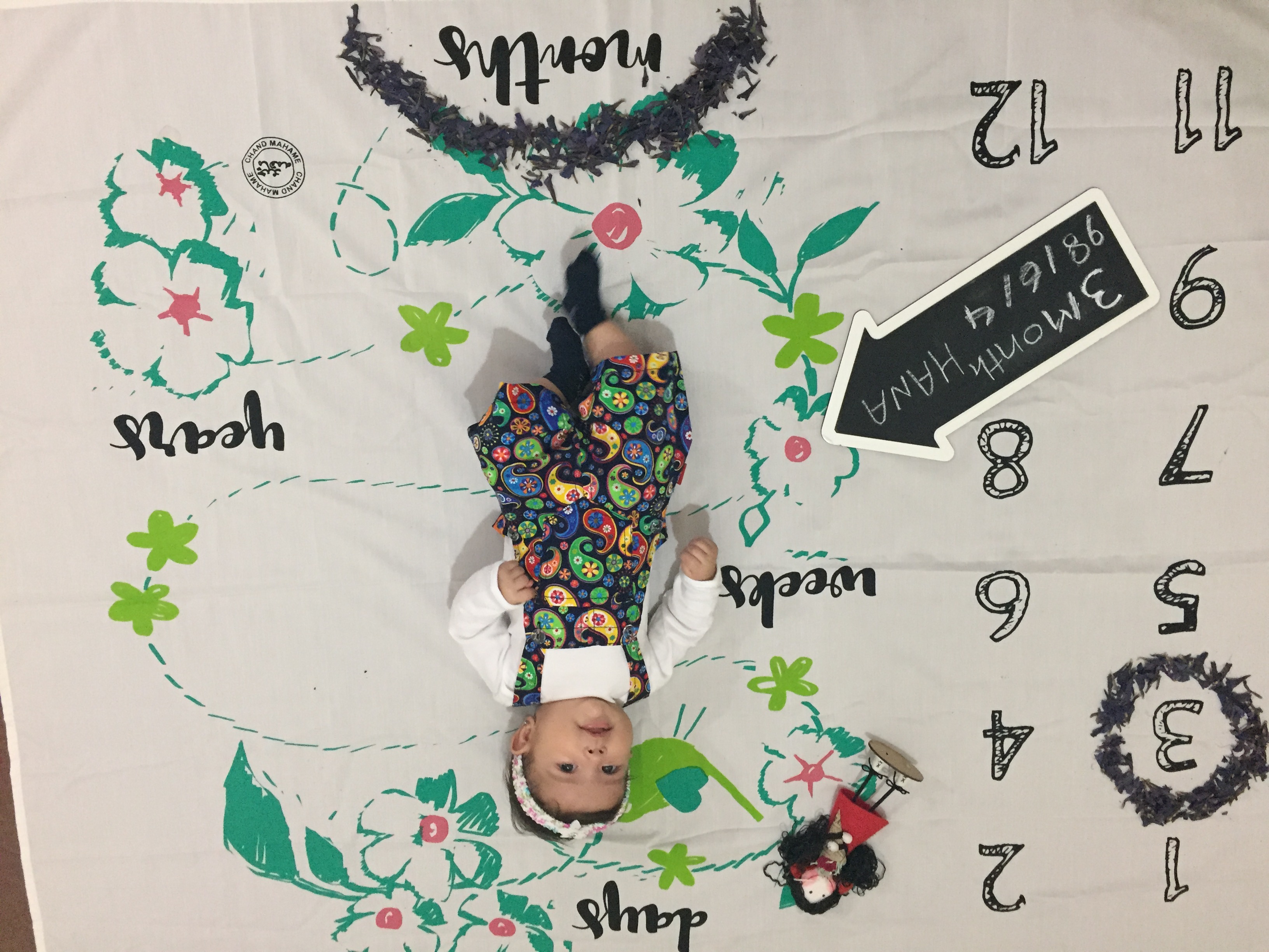 عکس نوزاد دختر هانا سلطانپور