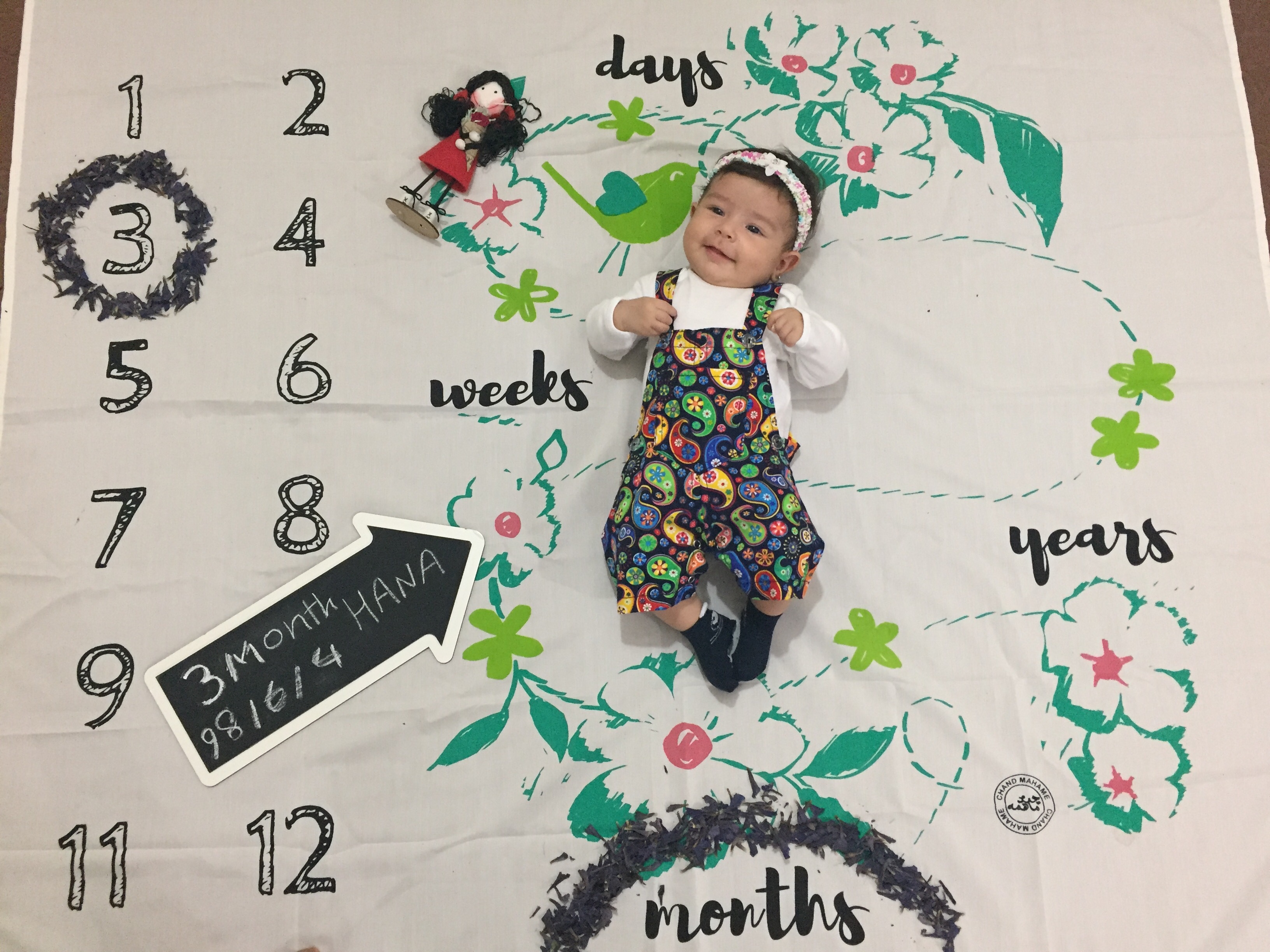 عکس نوزاد دختر هانا سلطانپور