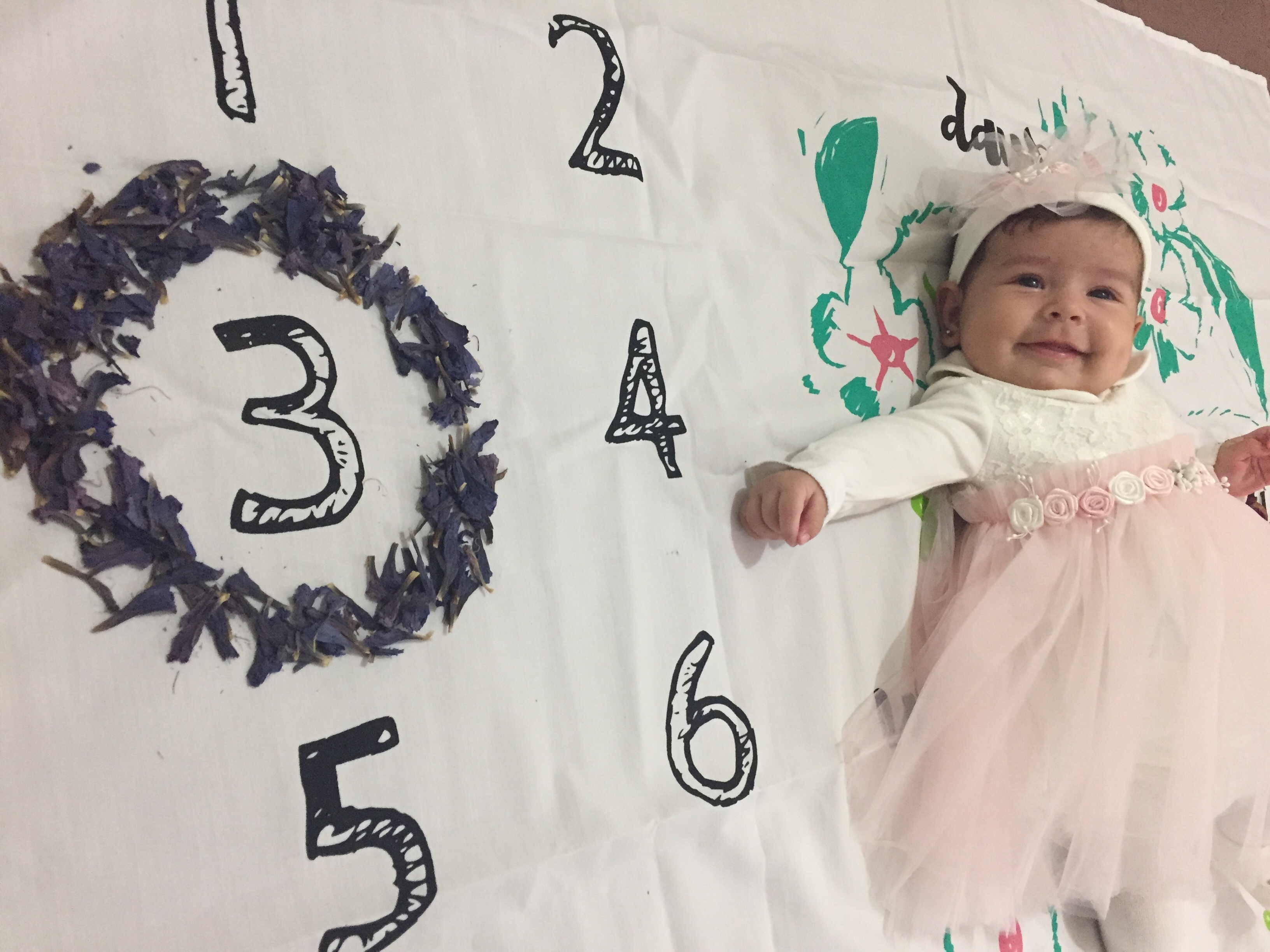 چهار ماهگی نوزاد هانا سلطانپور