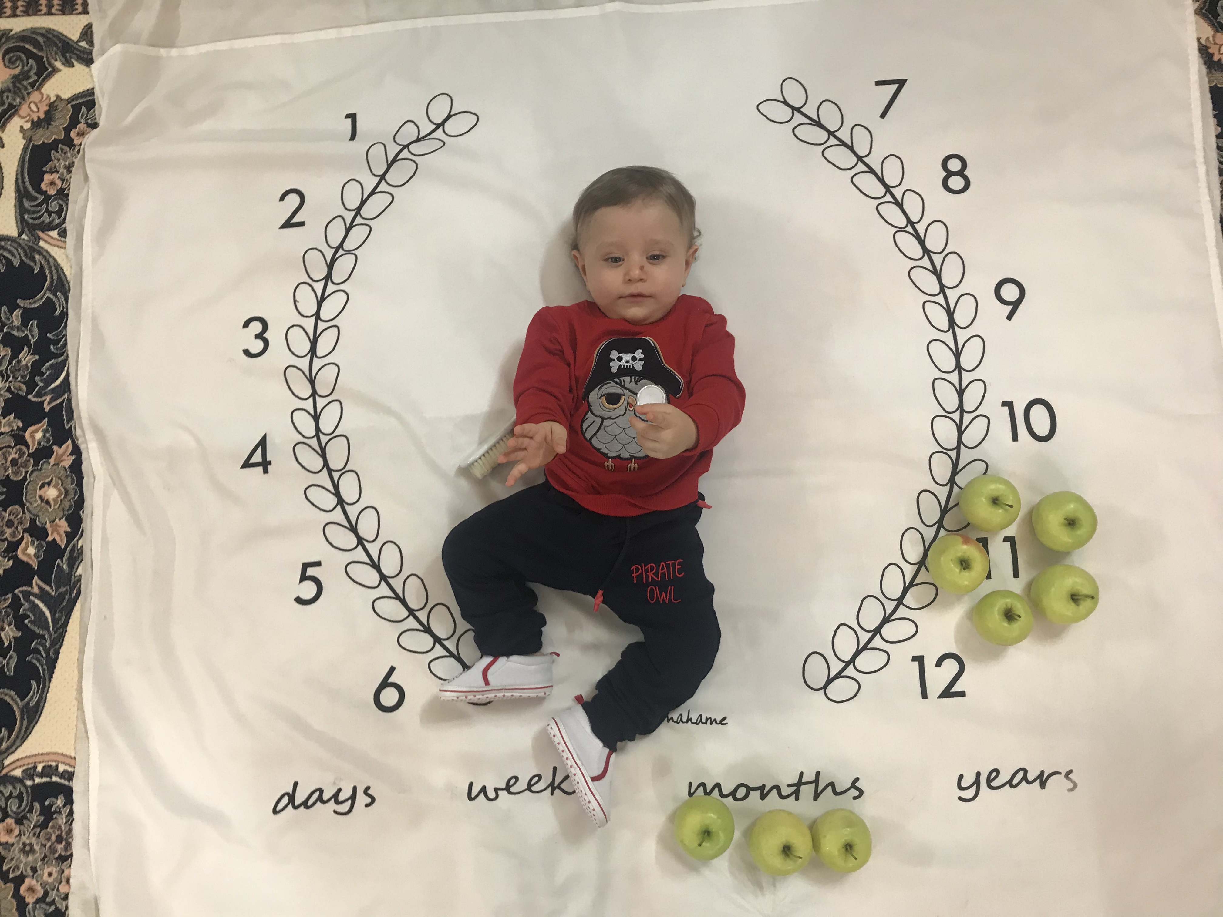 عکس نوزاد پسر محمدصدرا بوربور