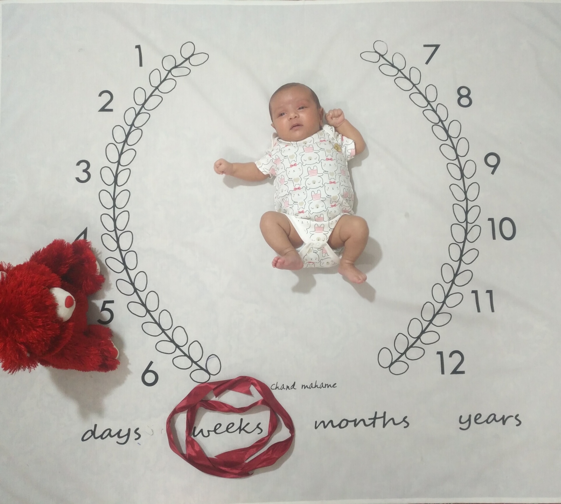 یازده ماهگی نوزاد دل آرا صمدی