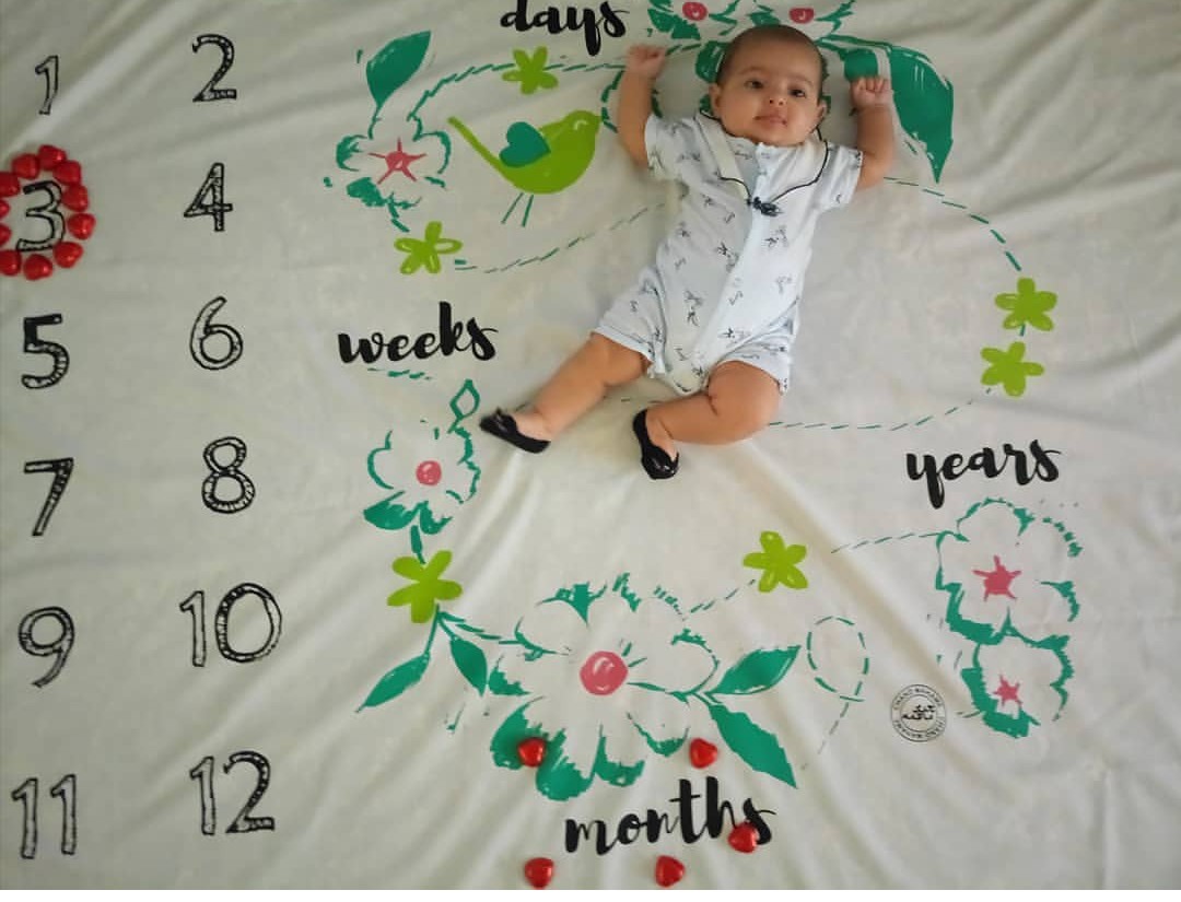 اولین خنده نوزاد کیانا مهدلو