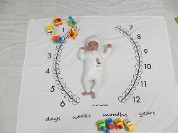 دوازده ماهگی نوزاد آرسام جعفری