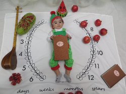 دوازده ماهگی نوزاد آرسام جعفری