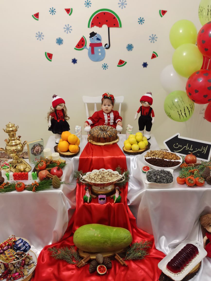 شب یلدا کودک یاسمن