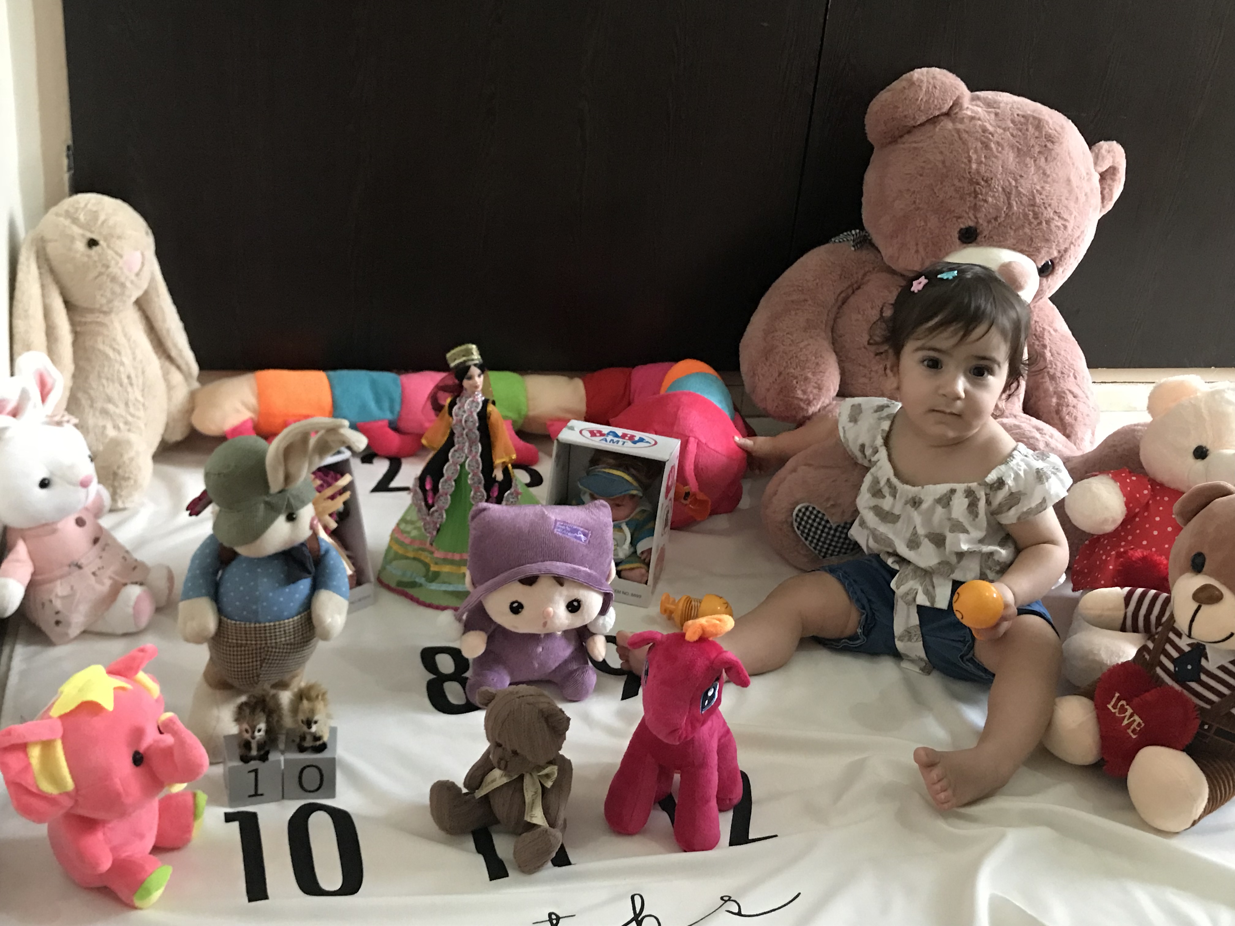 ده ماهگی نوزاد ال آی عاقلی