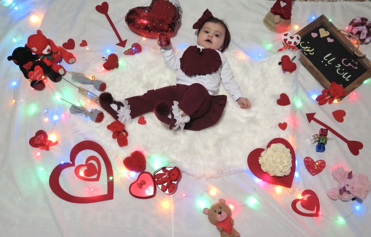 عکس نوزاد دختر دلوین رضایی زنگنه