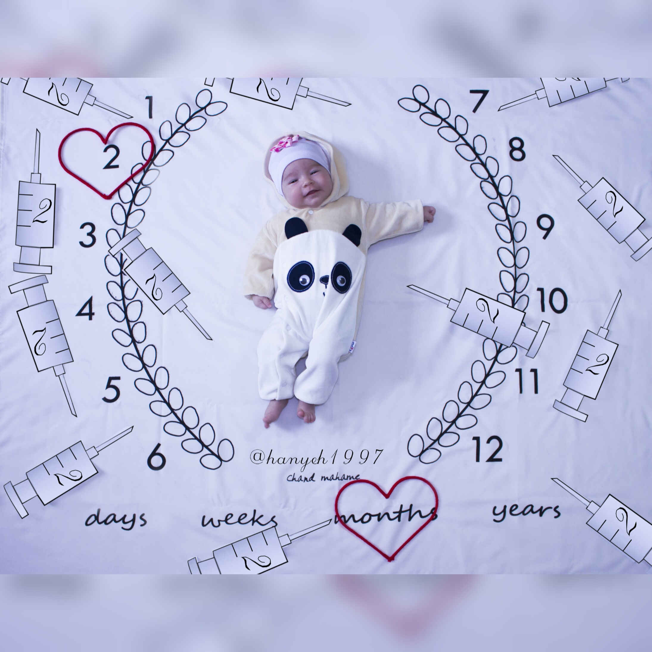 دو ماهگی نوزاد مرسانا کوهی