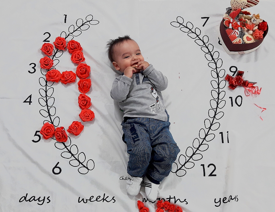 نه ماهگی نوزاد هاوش فرهادی