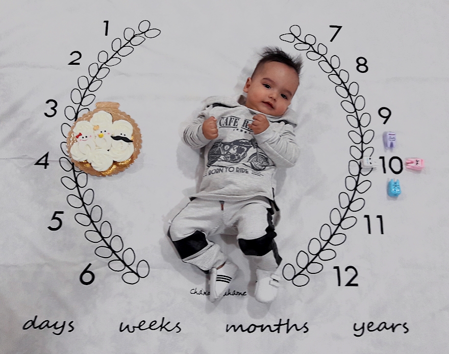 ده ماهگی نوزاد هاوش فرهادی