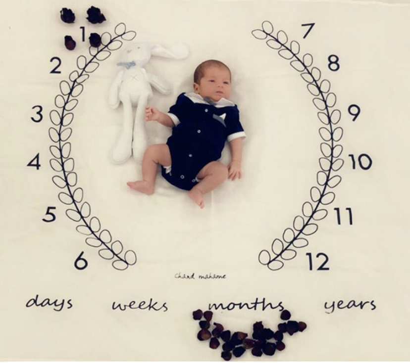 یک ماهگی نوزاد نیما شیردل