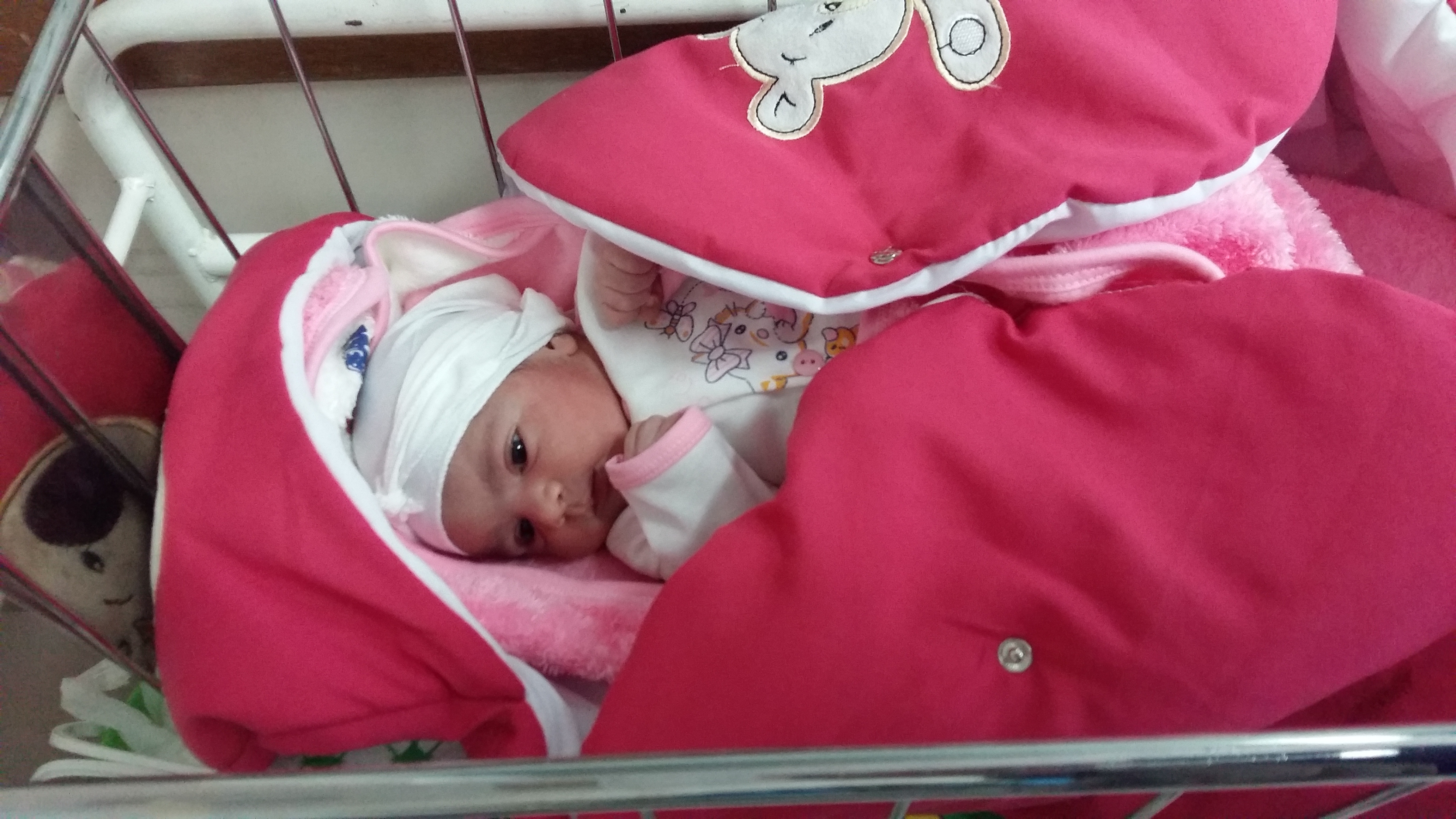 متولد شدن نوزاد آوا مرادی