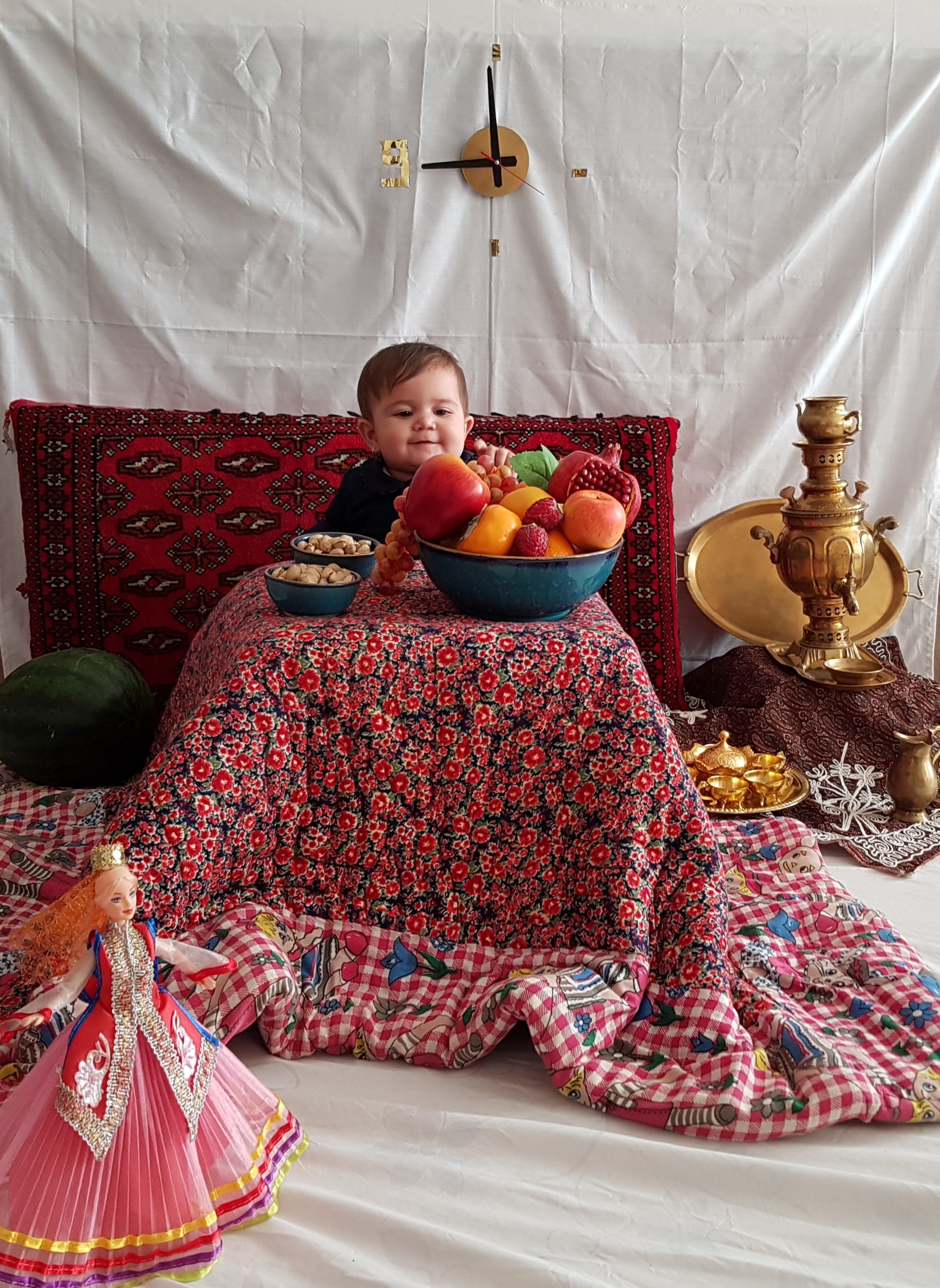 نه ماهگی نوزاد رستا قاسمی پور