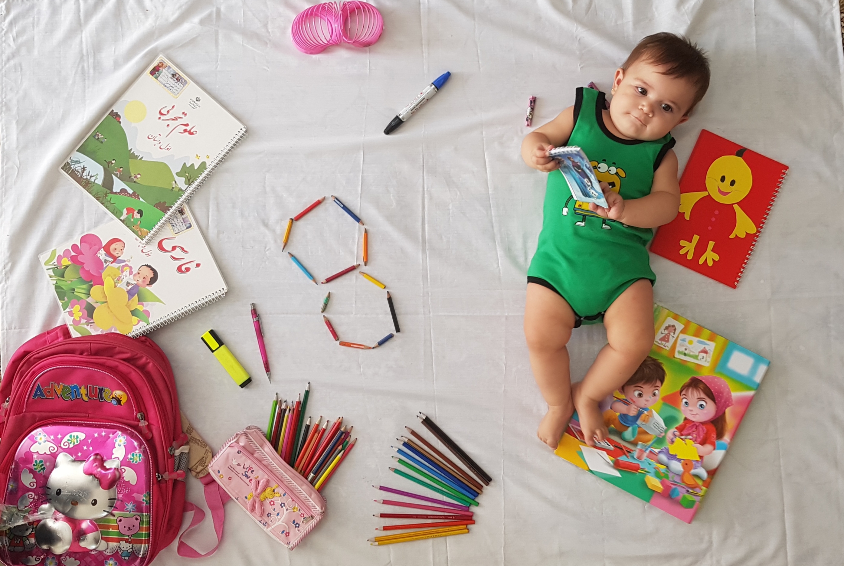 هشت ماهگی نوزاد رستا قاسمی پور