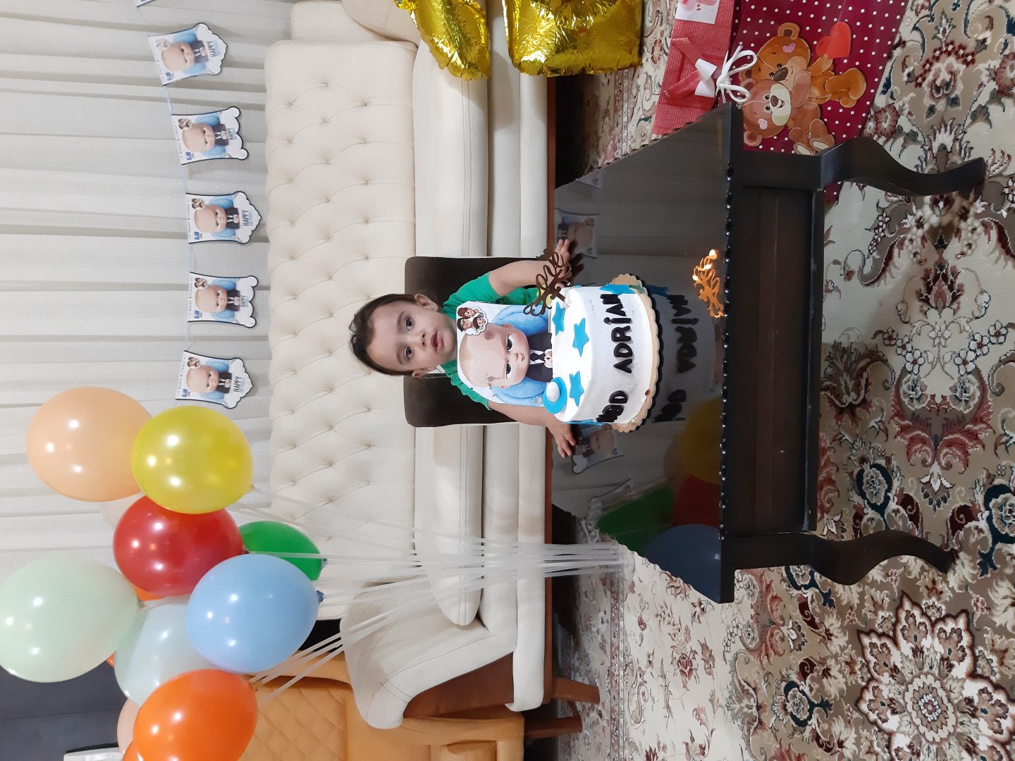 بیست و سه ماهگی کودک ادرین قدرتی