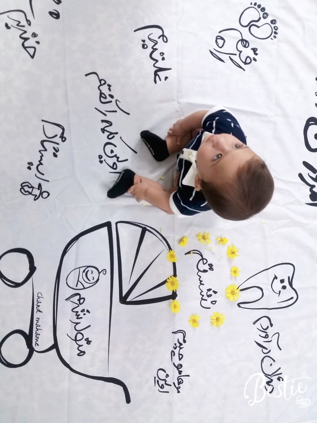 هشت ماهگی نوزاد رادوین محمدنژاد