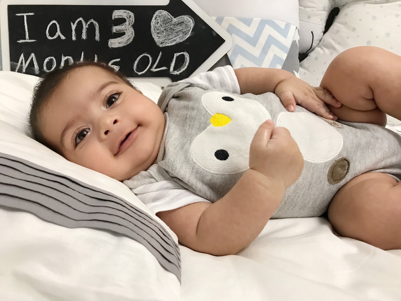 ایستادن نوزاد مریم مرادخانی