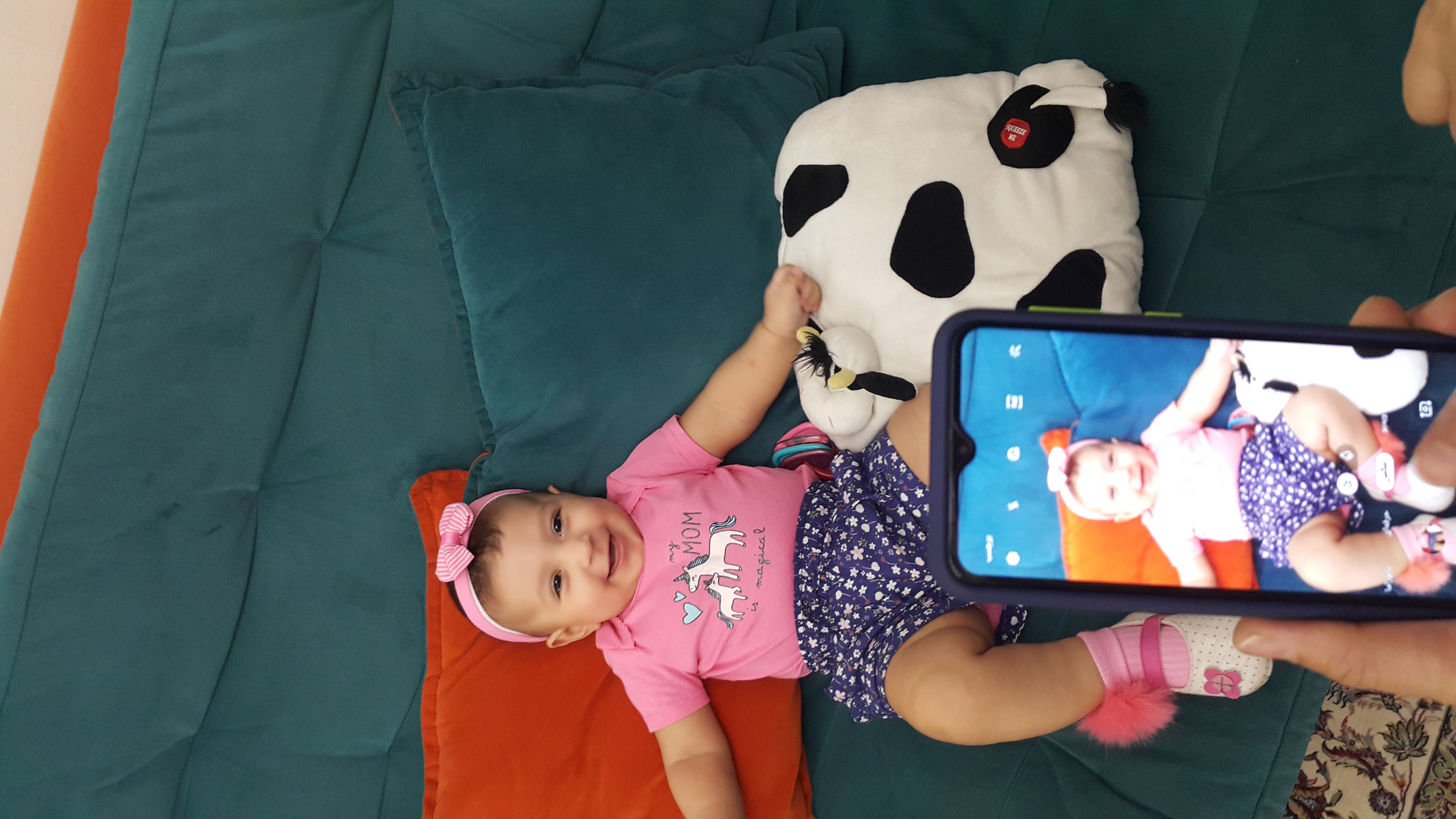 غلتیدن نوزاد فاطمه نورا عرب خراسانی