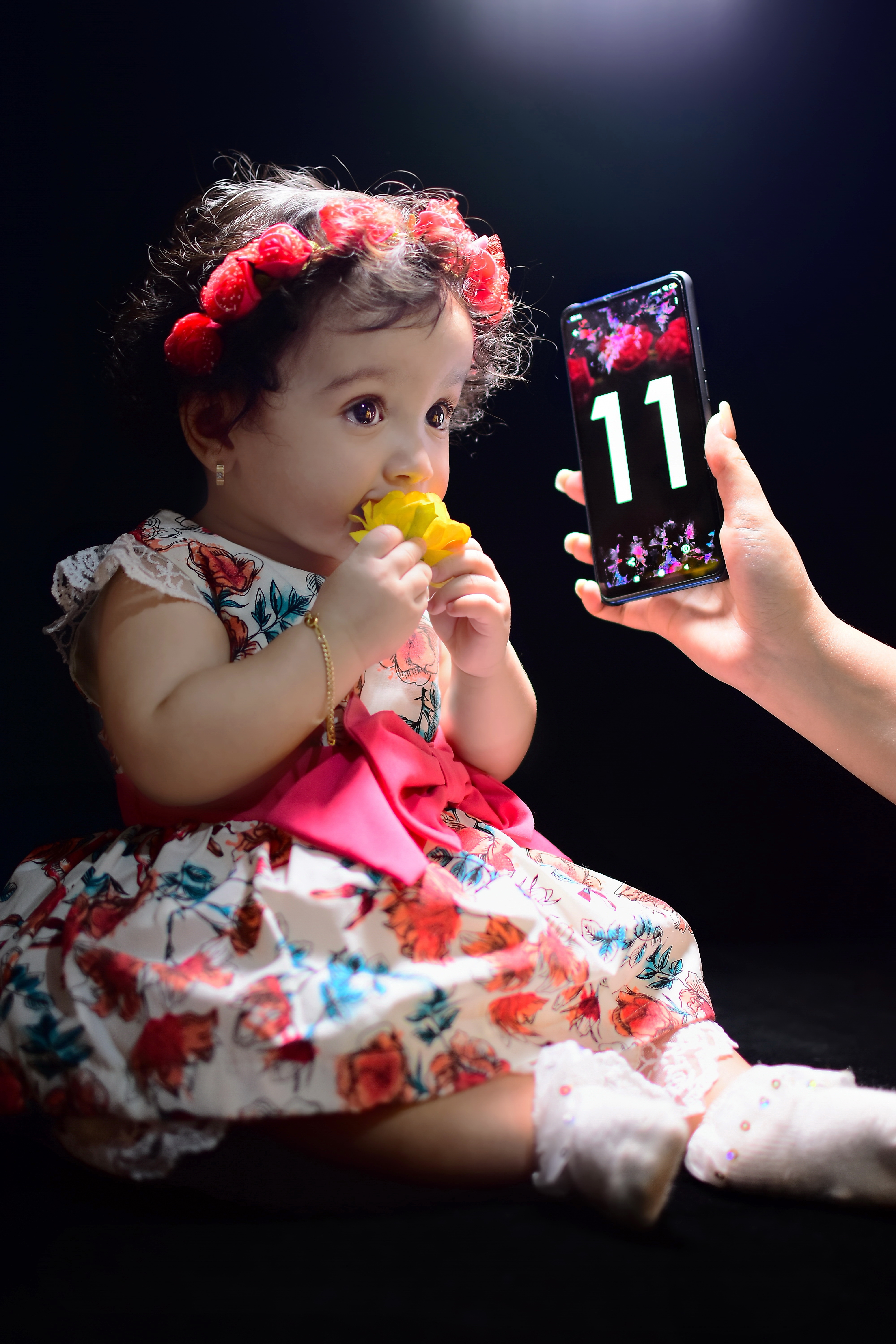 یازده ماهگی نوزاد ارغوان مظفری