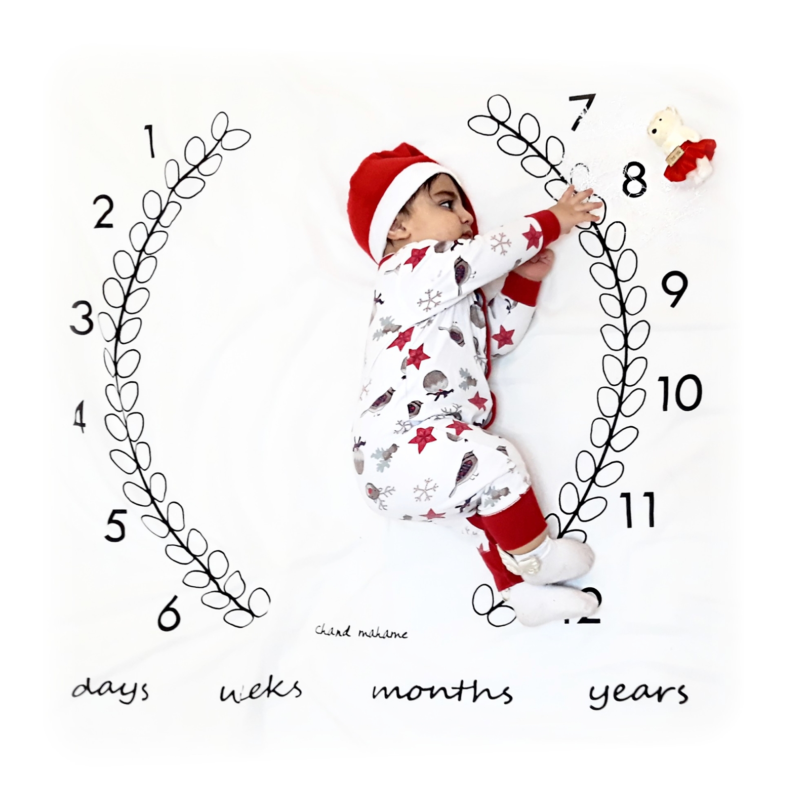 هشت ماهگی نوزاد آراد آزاد