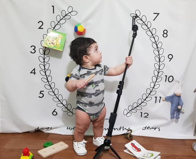 یازده ماهگی نوزاد راستین کارآمد