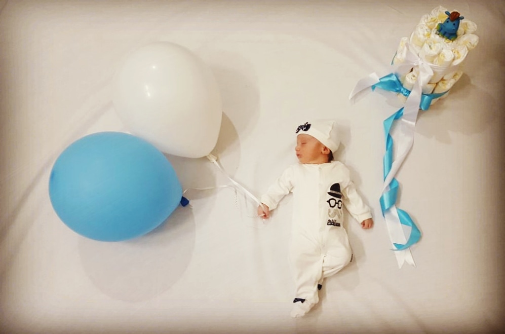 یک ماهگی نوزاد راستین درویشی