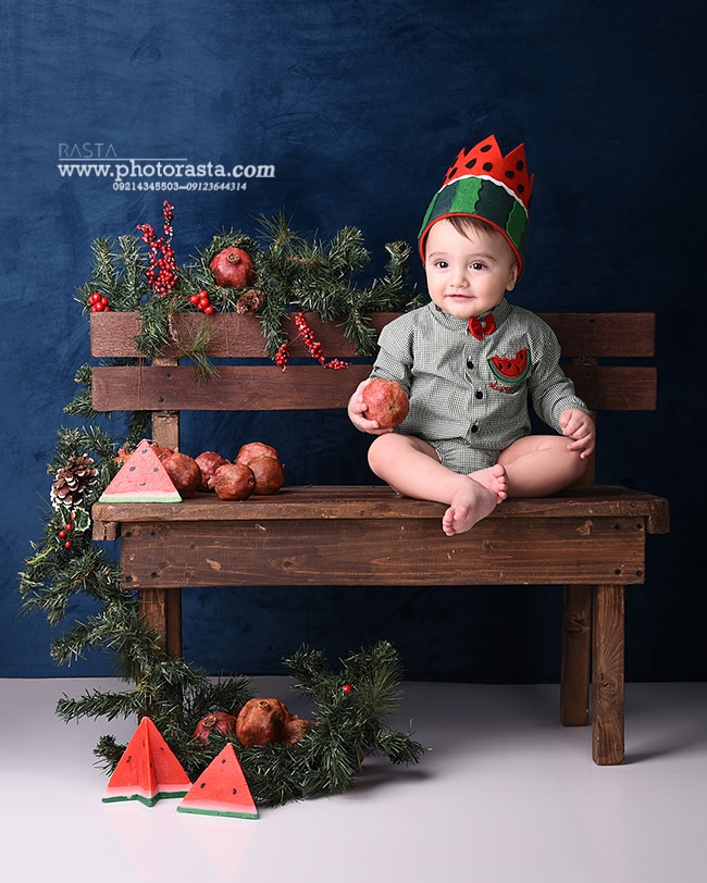 ده ماهگی نوزاد راستین درویشی