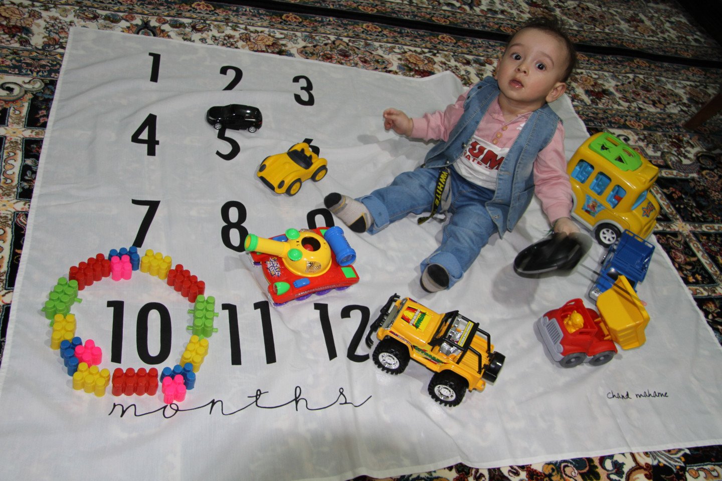 ده ماهگی نوزاد فرهان آذین