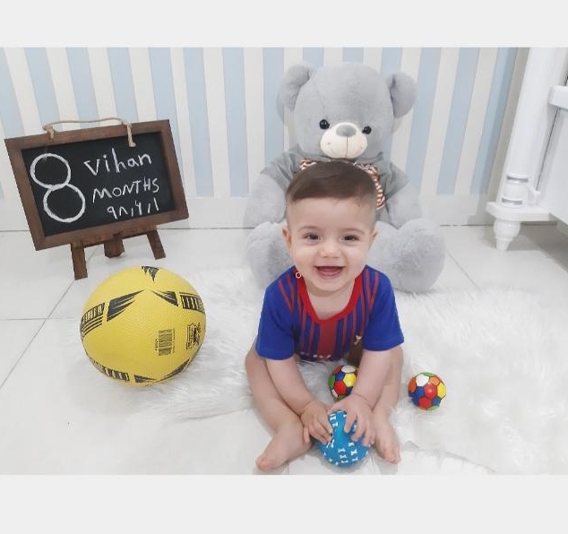 عکس نوزاد پسر ویهان ارزانی بیرگانی